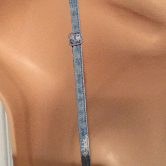 EUC So Denim Floral Mini Dress - Picture 4 of 7